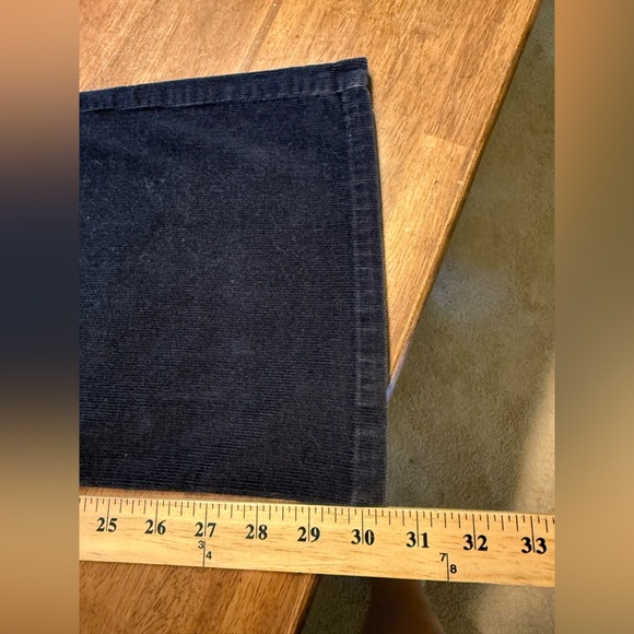 Dockers Black Corduroy Pants Woman’s SZ 4 Straight Leg Stretch Pockets Mid Rise - Picture 11 of 11